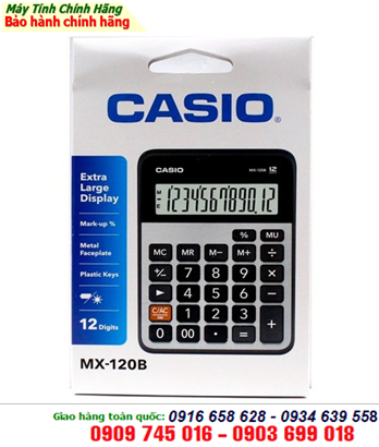 Casio MX-12B; Máy tính Casio MX-12B (12 số) chính hãng 